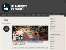 Tablet Screenshot of lesfabriquesduponant.net